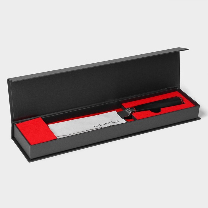 Нож сантоку Magistro «Ортего», длина лезвия 18 см, дамасская сталь AUS-10 Нож сантоку Magistro «Ортего», длина лезвия 18 см, дамасская сталь AUS-10