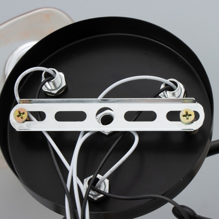 Люстра Люстра "Арнелла" 3хЕ27 40Вт чёрный 50х50х27 см BayerLux