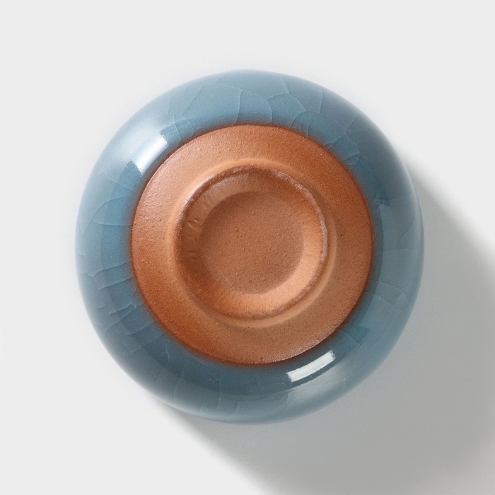 Пиала керамическая «Лунный камень», 35 мл, цвет МИКС Пиала керамическая «Лунный камень», 35 мл, цвет МИКС