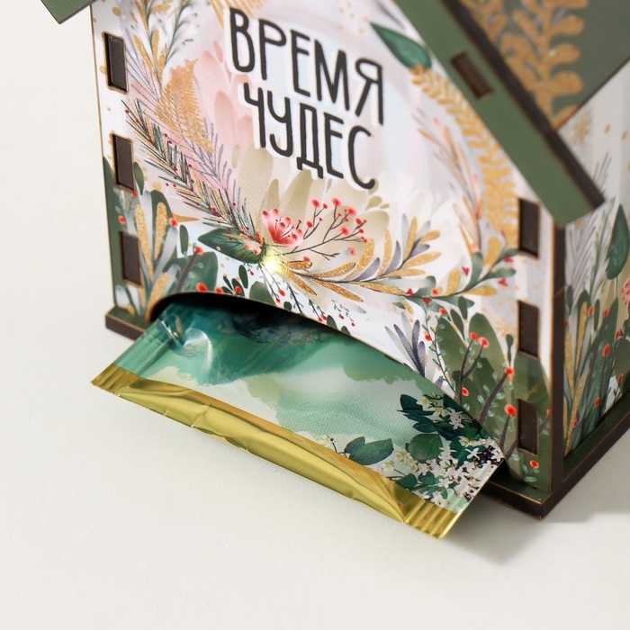 Чайный домик  Чайный домик "Время чудес" 10,5х9,5х12 см