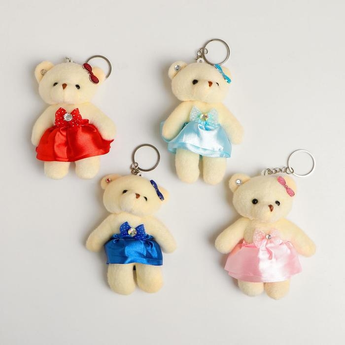 Мягкая игрушка «Мишка», на брелоке, цвета МИКС Мягкая игрушка «Мишка», на брелоке, цвета МИКС