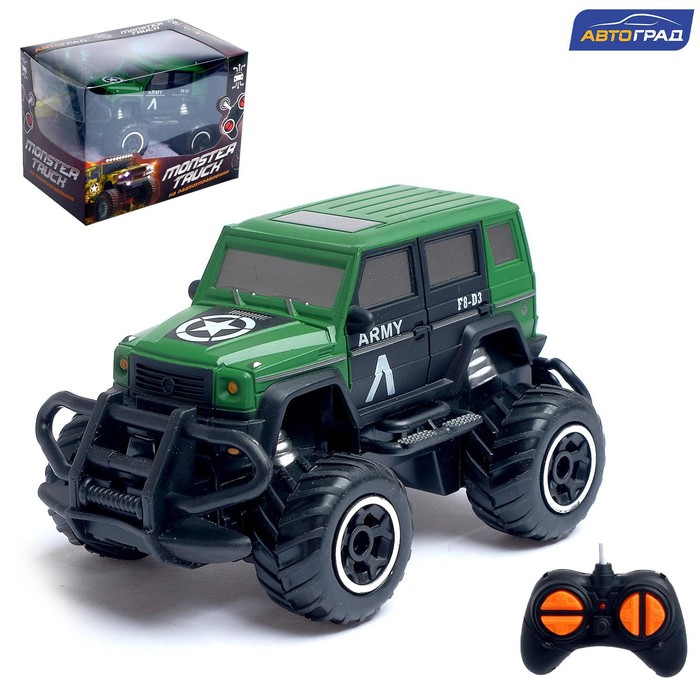 Джип радиоуправляемый «Армия», работает от батареек Джип радиоуправляемый «Армия», работает от батареек