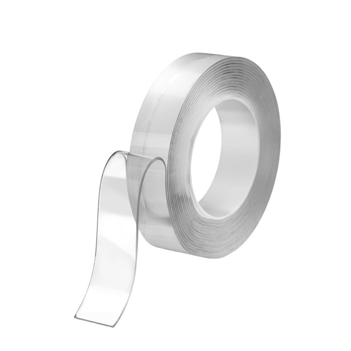 Двусторонняя самоклеящаяся лента ЛОМ, 2х30 мм х 5 м Двусторонняя самоклеящаяся лента ЛОМ, 2х30 мм х 5 м