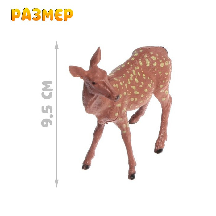 Набор животных «Лесные звери», 6 фигурок