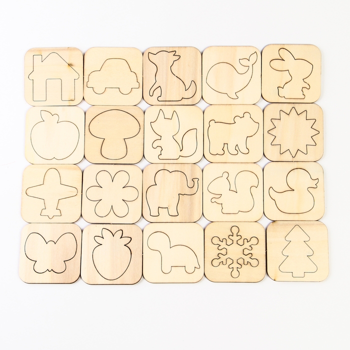 Набор для творчества «Трафареты и фигурки для раскрашивания» Набор для творчества «Трафареты и фигурки для раскрашивания»