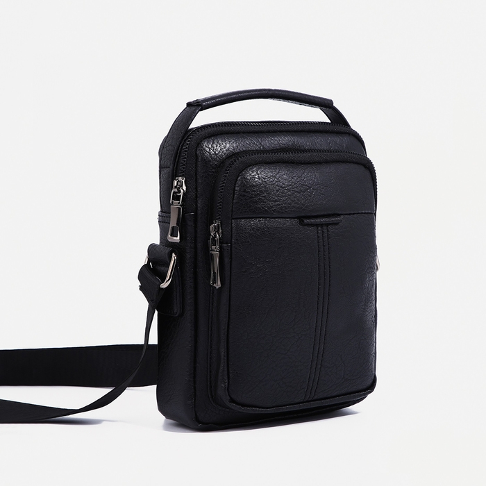 Сумка мужская, цвет чёрный Сумка мужская, цвет чёрный