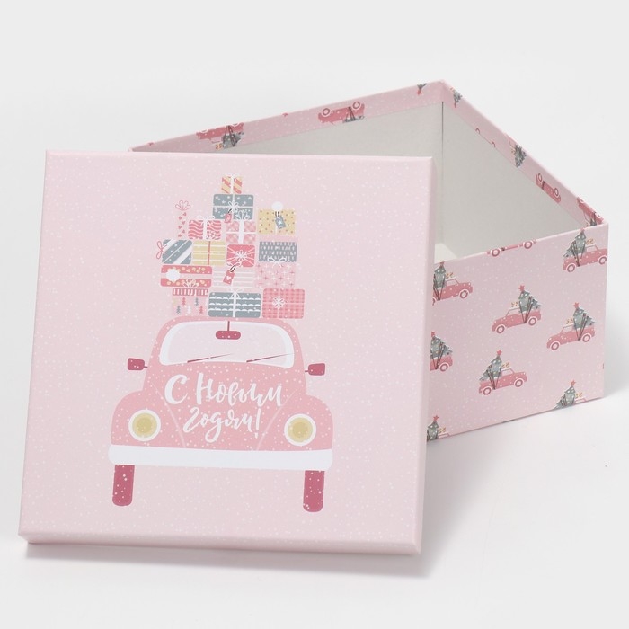 Набор подарочных коробок 10 в 1 «Happy New year», 10 х 10 х 6 ‒ 28 х 28 х 15 см, Новый год Набор подарочных коробок 10 в 1 «Happy New year», 10 х 10 х 6 ‒ 28 х 28 х 15 см, Новый год