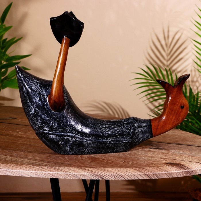 Подставка под бутылку  Подставка под бутылку "Уточка" дерево 30х20х25 см