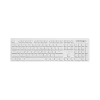 Комплект клавиатура и мышь Smartbuy 105AG, беспроводной, USB, от батареек AA/ААА, белый