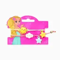 Браслеты детские парные "Выбражулька" неразлучники, солнце, облако, звезды, разноцветный