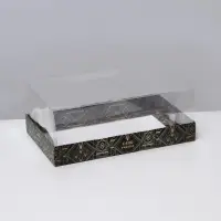 Коробка кондитерская «Gold», 22 х 8 х 13,5 см
