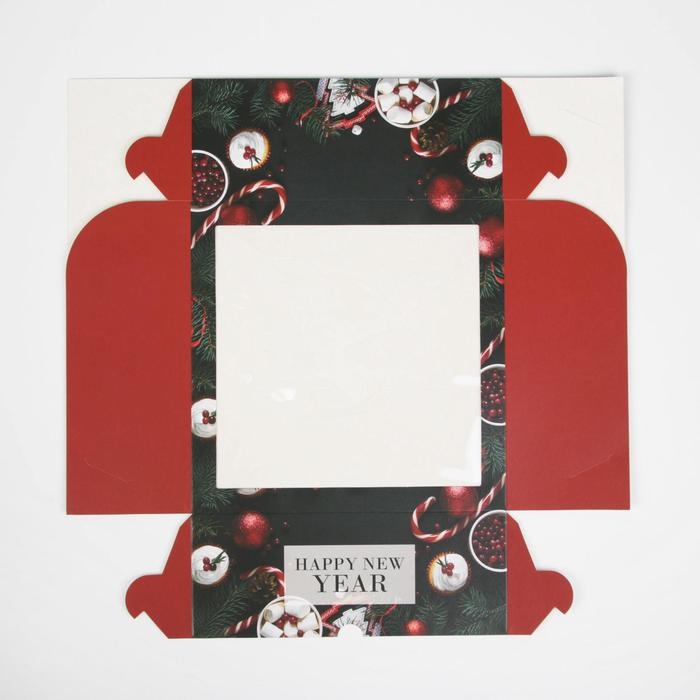 Коробка для капкейков «Magic moment», 25 х 25 х 10см