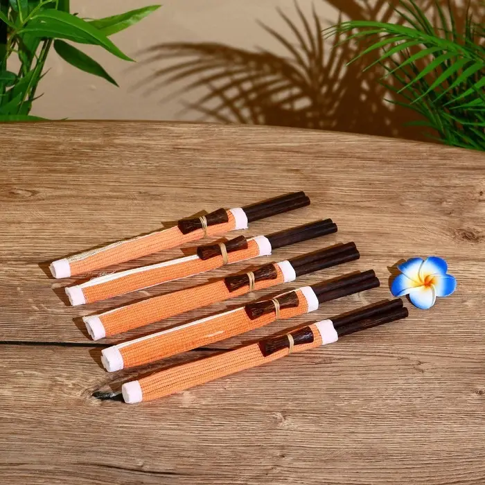 Палочки китайские  Палочки китайские "Сирень" 5 пар 25х10х2 см кокос, МИКС