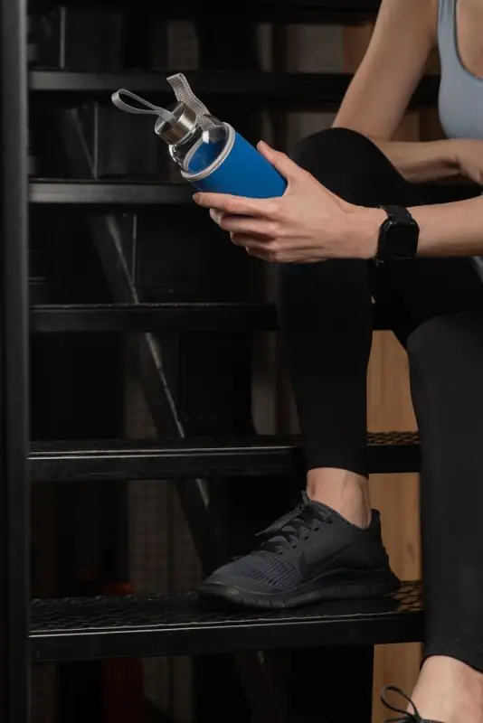 Бутылка для воды Sleeve Ace, синяя Бутылка для воды Sleeve Ace, синяя