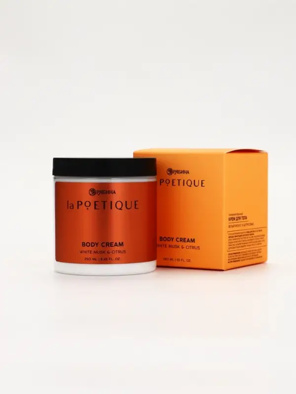 Крем для тела, белый мускус и цитрусовые, 250 мл