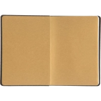 Ежедневник недатированный черный, рептилия, А5 136 л., ATTACHE