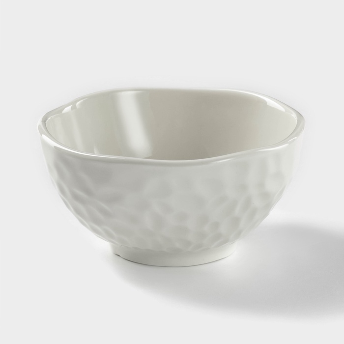 Миска керамическая «Воздушность», 300 мл, d=11,5 см, цвет белый Миска керамическая «Воздушность», 300 мл, d=11,5 см, цвет белый