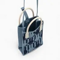 Сумка подр Зайцы, 12*4*17, отд на кнопке, дл ремень, синий Сумка подр Зайцы, 12*4*17, отд на кнопке, дл ремень, синий