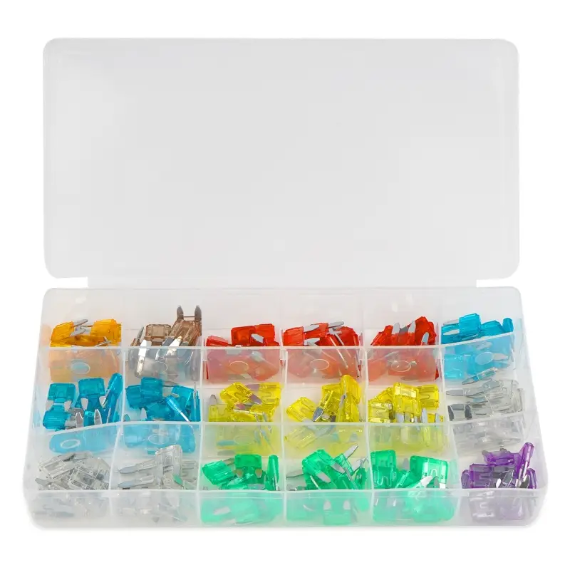 Набор предохранителей AVS FC-369 BOX (180 шт) "мини"