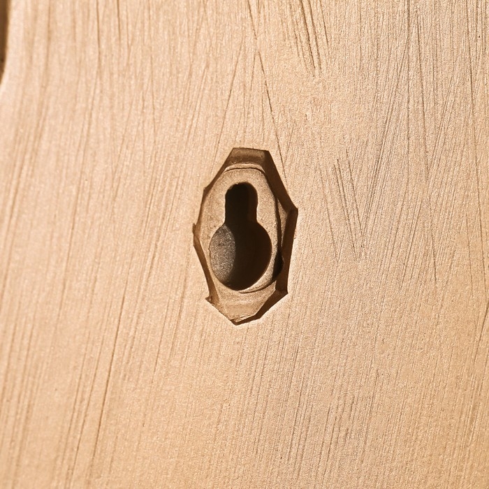 Декорация настенная панно, Декорация настенная панно, "Лотос" 14 x 15 см, золото