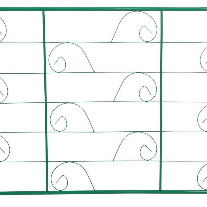 Арка садовая, 180 × 150 × 50 см, для вьющихся растений, металлическая, зелёная, «Беседка» Арка садовая, 180 × 150 × 50 см, для вьющихся растений, металлическая, зелёная, «Беседка»