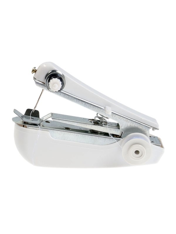 Швейная машинка LSH-09, механическая, портативная, белая Швейная машинка LSH-09, механическая, портативная, белая