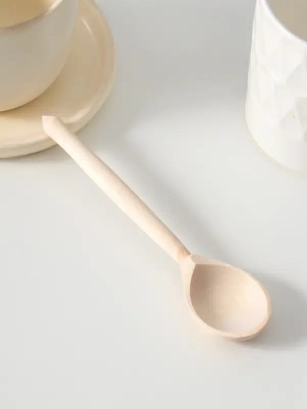 Ложка чайная, без росписи, фрезерная, 14.07х3,5см