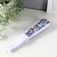 Веер пластик, текстиль "Ситец цветочный" МИКС 23 см Веер пластик, текстиль "Ситец цветочный" МИКС 23 см