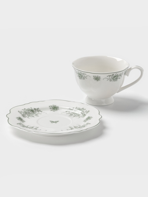 Чайная пара 220 мл WY "Emerald Essence"