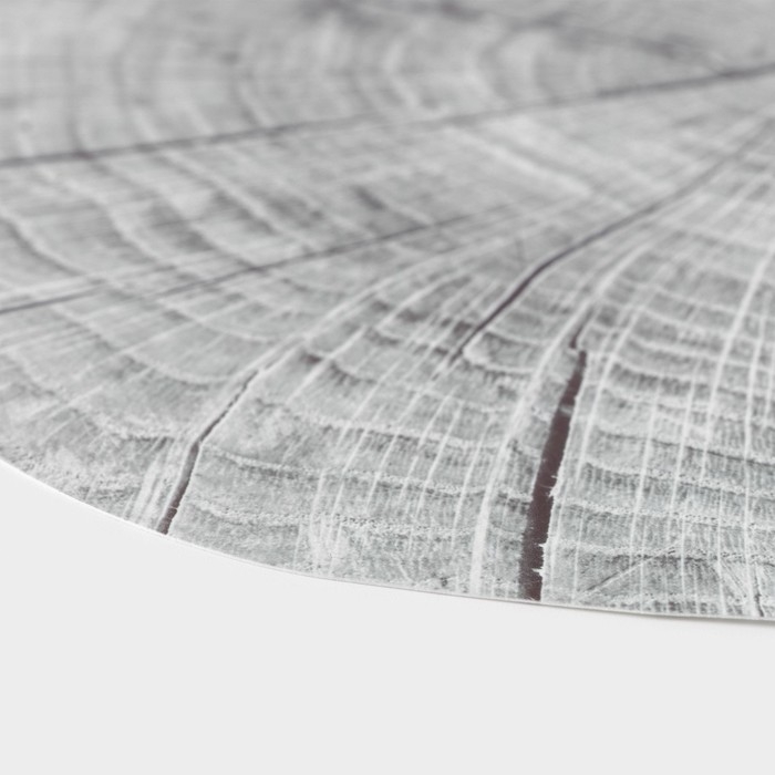 Салфетка сервировочная на стол «Спил», 38×39 см, цвет серый Салфетка сервировочная на стол «Спил», 38×39 см, цвет серый