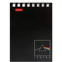 Блокнот А7 40л на гребне "INSIDE", обл мел карт 40Б7B1гр_01622 Блокнот А7 40л на гребне "INSIDE", обл мел карт 40Б7B1гр_01622