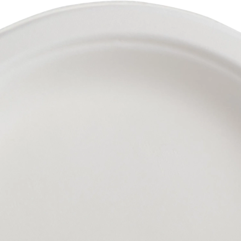 Тарелка одноразовая биоразлагаемая D=180 мм, 50шт/уп (138657)