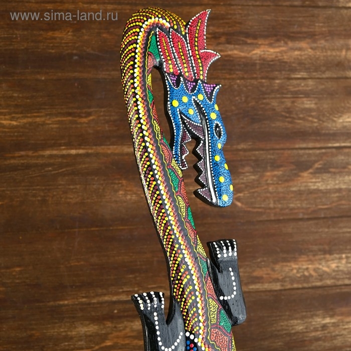 Панно  Панно "Дракон" дерево 95х14х1 см