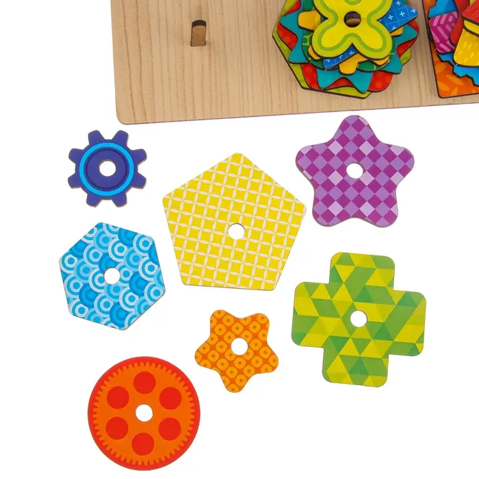 Головоломка Лесная мастерская &laquo;Сложи узор&raquo;, 6 схем, 21 деталь