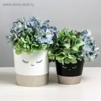 Набор кашпо для цветов 2 в 1 «Мордочки», 0,8 и 1,6 л, 11 х 12 и 14 х 14 см Набор кашпо для цветов 2 в 1 «Мордочки», 0,8 и 1,6 л, 11 х 12 и 14 х 14 см