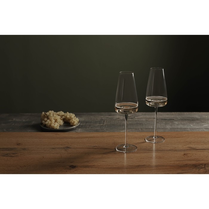 Бокал для шампанского Magistro «Амьен», 280 мл, длина ножки 11.4 см, стекло, прозрачный Бокал для шампанского Magistro «Амьен», 280 мл, длина ножки 11.4 см, стекло, прозрачный