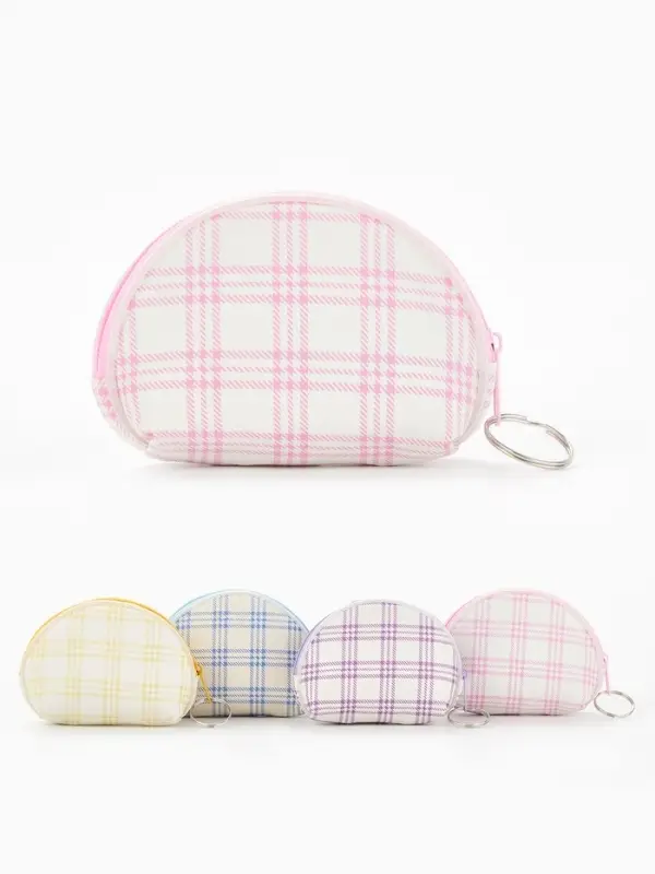 Кошелёк монетница на молнии, цвет МИКС