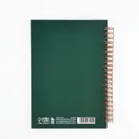 Мусульманский планер А5, 40 листов с наклейками "Рамадан. Зелёный"