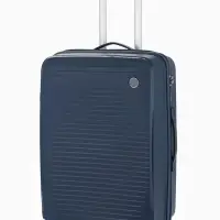 Чемодан на колёсах, 24", кодовый замок, 40&times;24&times;65 см, синий