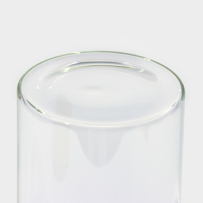 Банка стеклянная для сыпучих продуктов с бамбуковой крышкой BellaTenero «Эко», 1,7 л, 10×26 см