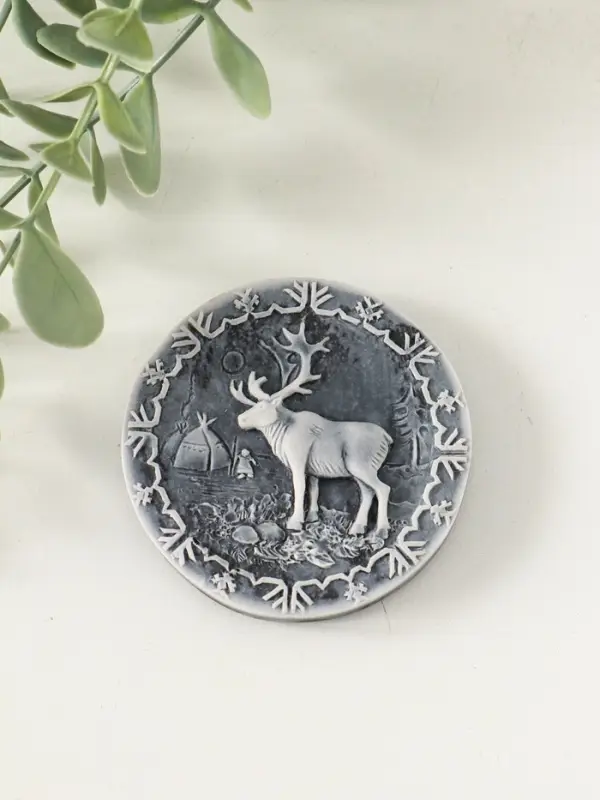 Магнит Магнит "Северный олень (барельеф)"