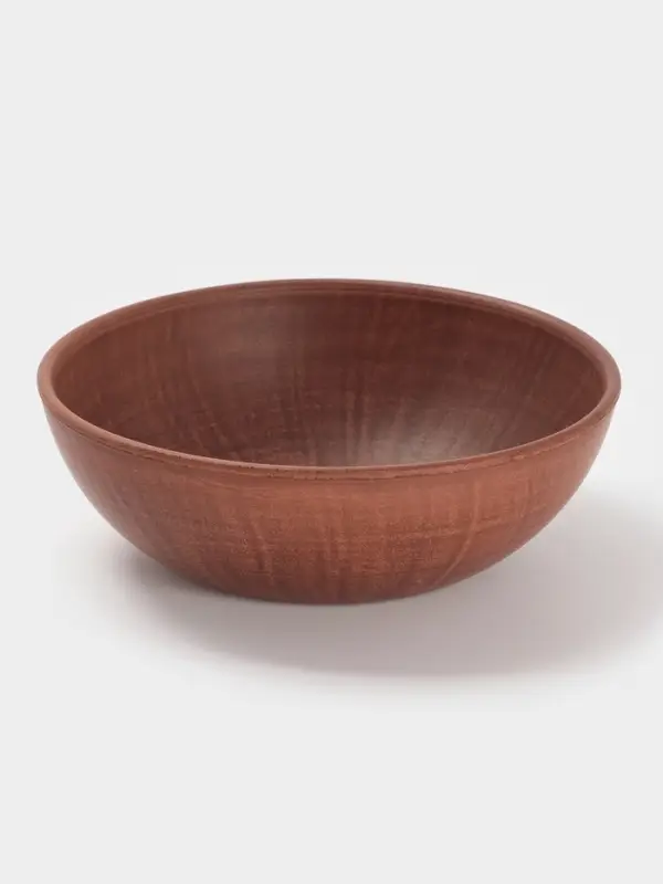 Салатник &laquo;Гладь&raquo;, 1 л, 18.5&times;6 см, красная глина