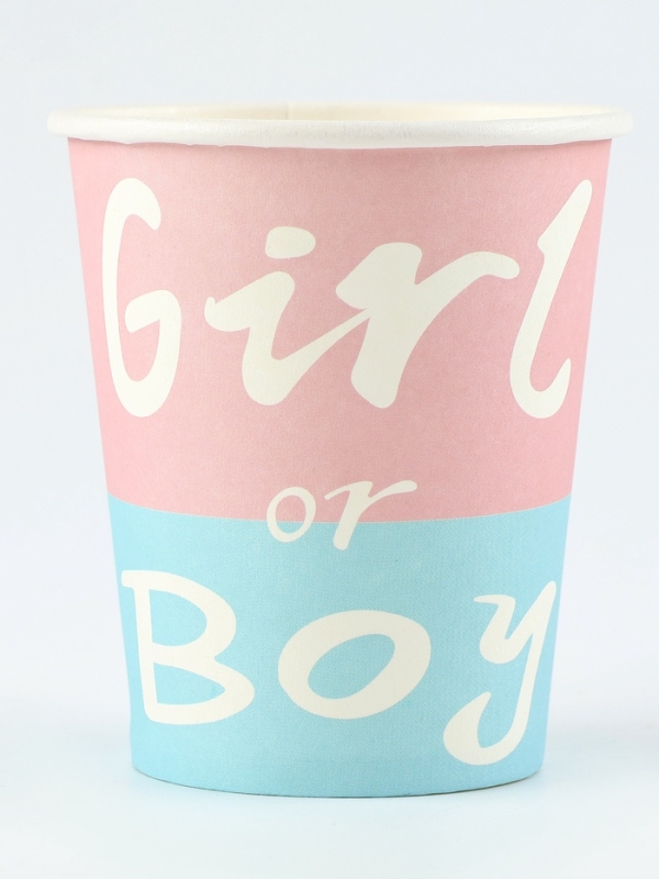 Набор одноразовой посуды «Гендер Пати», 15 предметов Набор одноразовой посуды «Гендер Пати», 15 предметов