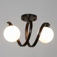 Бра Nadine 2&times;10 Вт GU10 черный 30&times;16&times;32 см