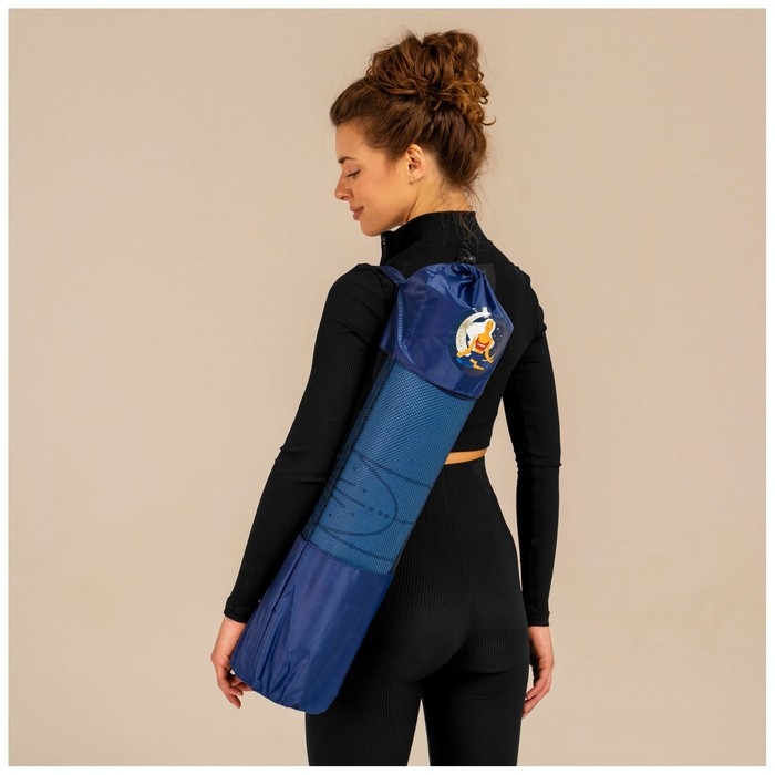 Чехол для йога-коврика Sangh Moon, цвет синий Чехол для йога-коврика Sangh Moon, цвет синий