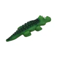 Игрушка для собак тм VETTA, с пищалкой, крокодил, винил, 32см