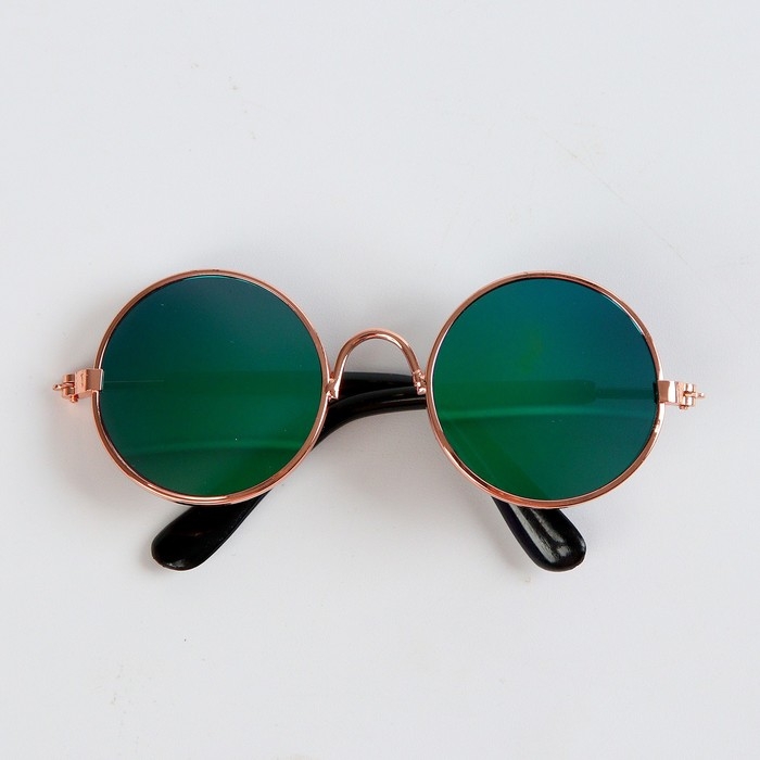 Очки для игрушек, цвет тёмно-зелёный Очки для игрушек, цвет тёмно-зелёный