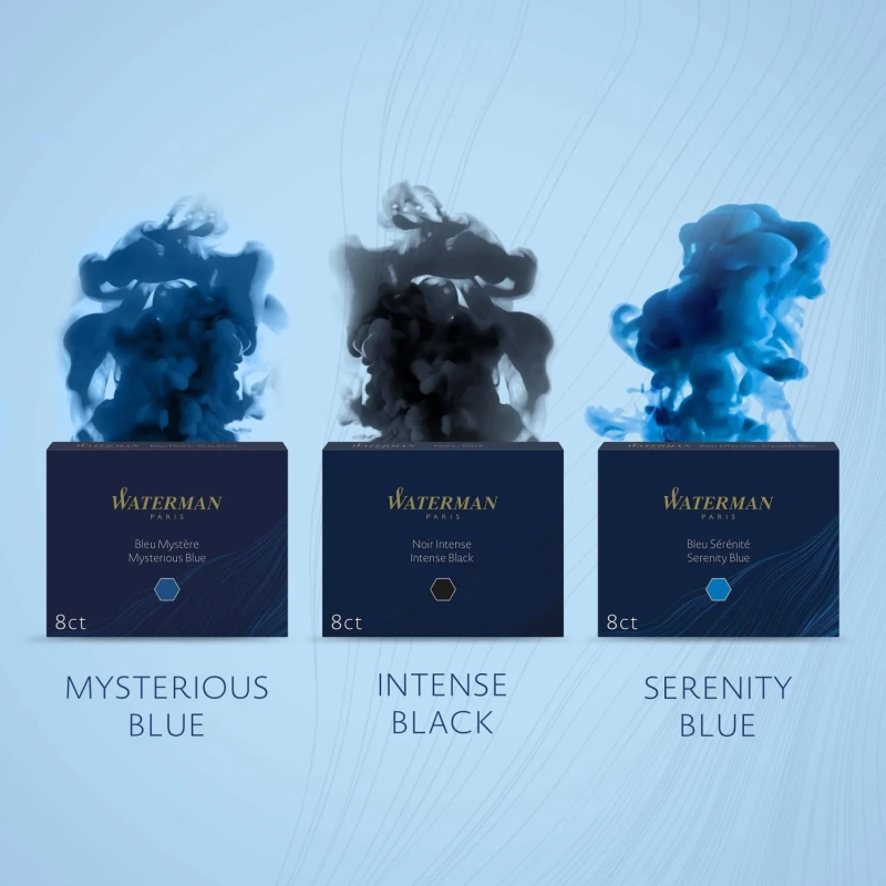 Картридж чернильн для пер.ручки WATERMAN Cartridge Size Stand син S0110860