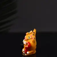 Фигурка полистоун &laquo;Два кота с яичницей&raquo;, 3.2&times;7&times;2.6 см