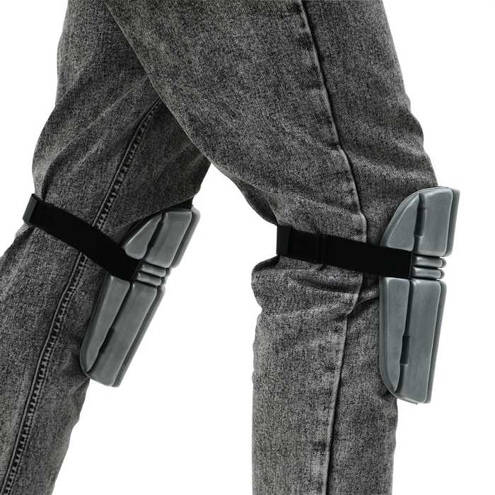 Наколенники защитные, универсальные, 19 × 16.5 см, серые Наколенники защитные, универсальные, 19 × 16.5 см, серые